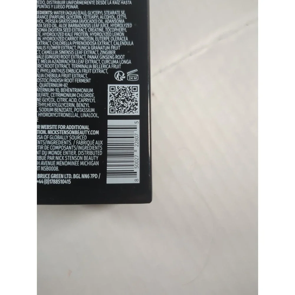 Nick Stenson Leave‎ In Conditioner Nourishment Smoothness  6oz